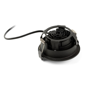 NAIS Empotrable orientable negro