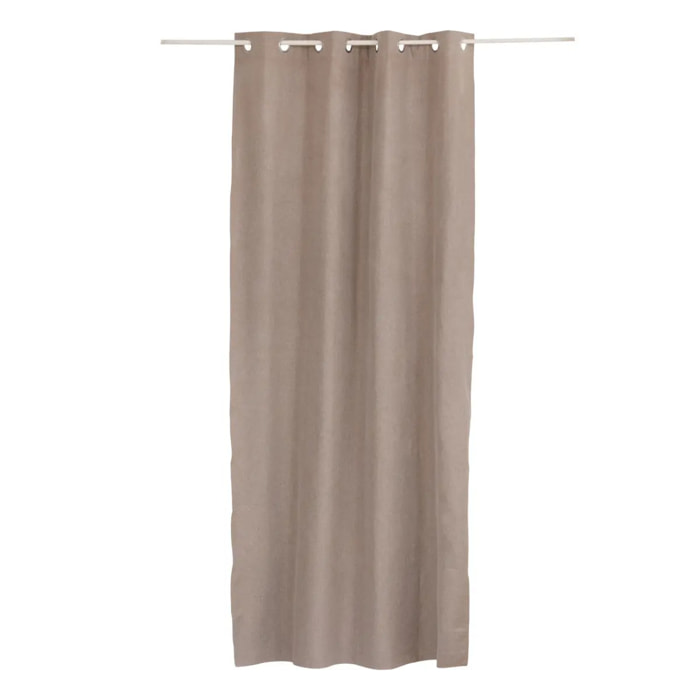 Rideau occultant Darla 140x260cm marron