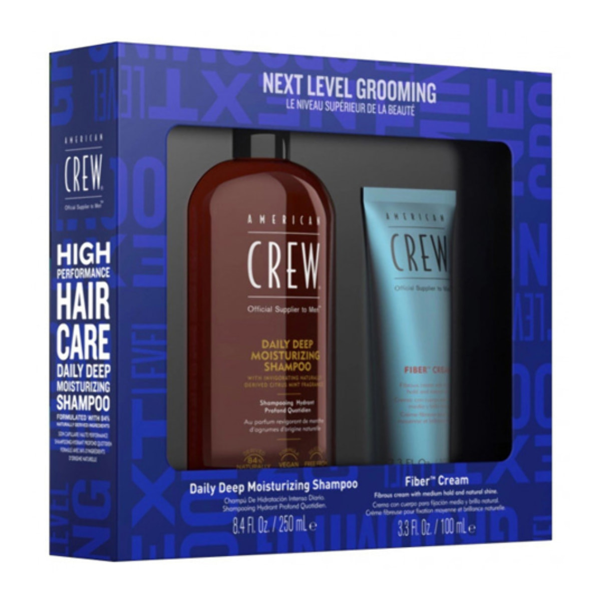 AMERICAN CREW Level Grooming Daily Deep Moisturizing Shampoo 250ml +