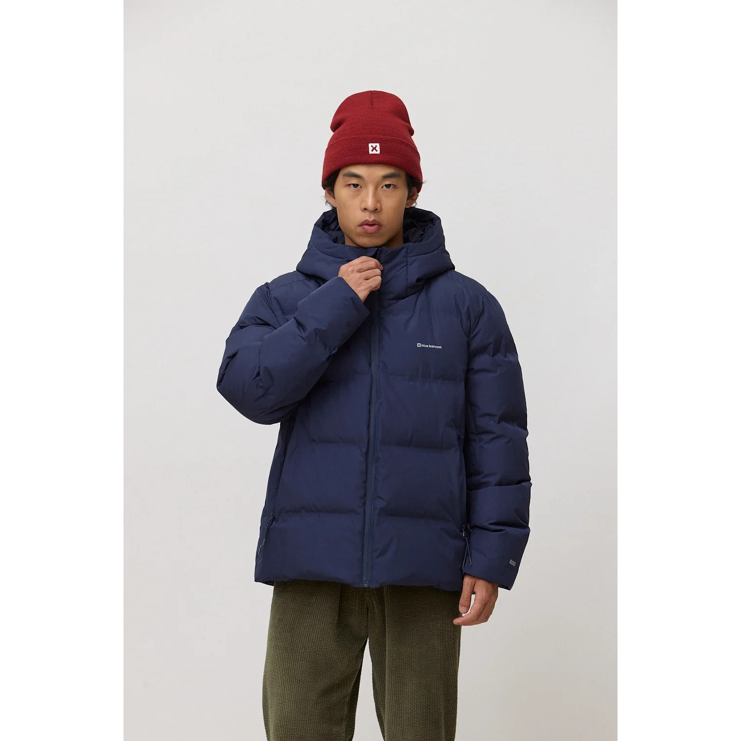 PUFFER PARKA NEST AZUL MARINO