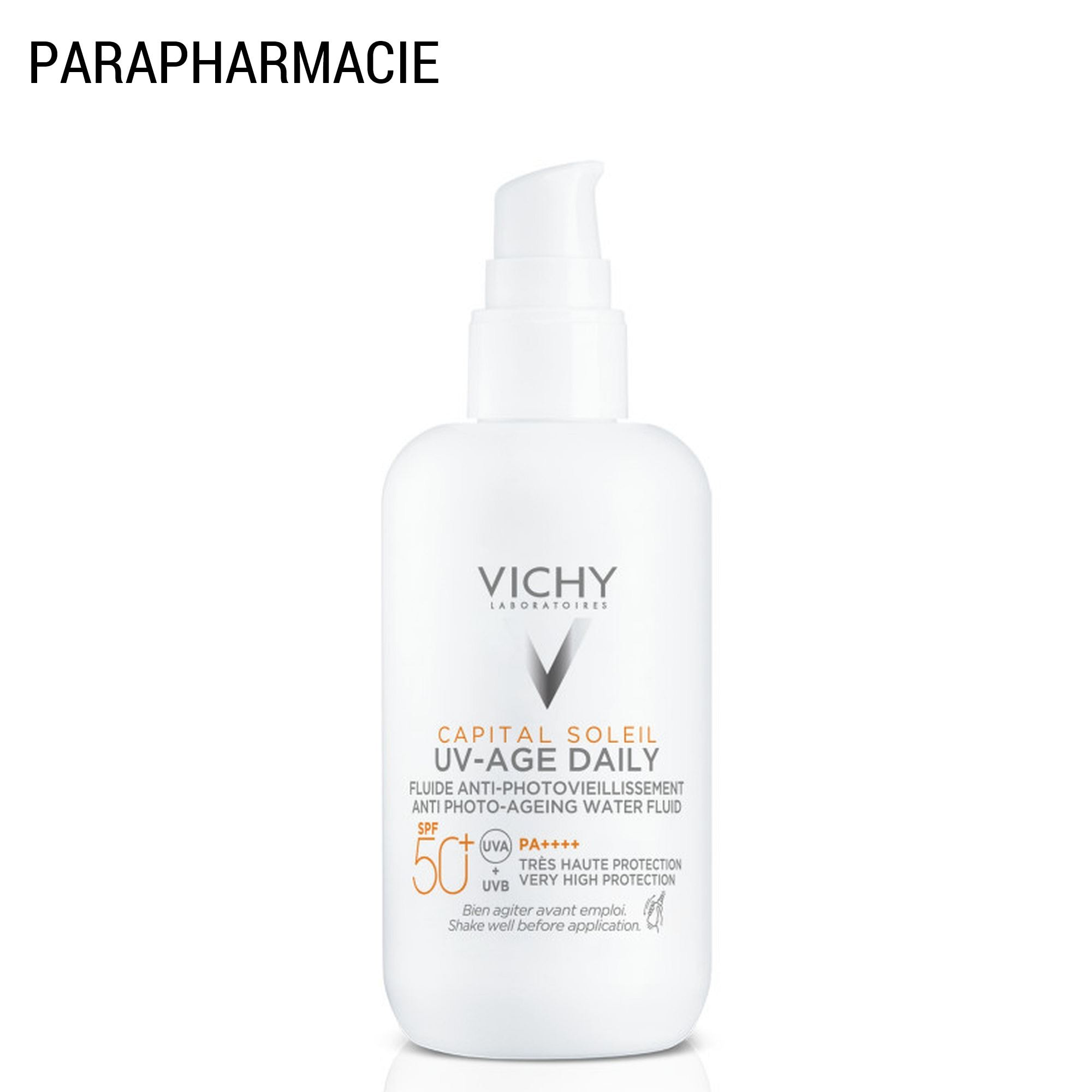 Capital Soleil - Fluide Solaire Anti-Photovieillissement SPF50+ Visage 80 ml