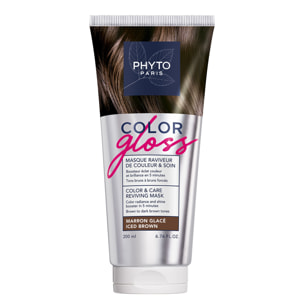 Color Gloss - Masque Raviveur de Couleur & Soin Marron Glacé 200 ml