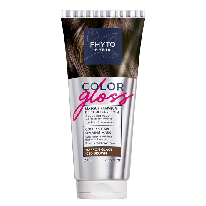 Color Gloss - Masque Raviveur de Couleur & Soin Marron Glacé 200 ml