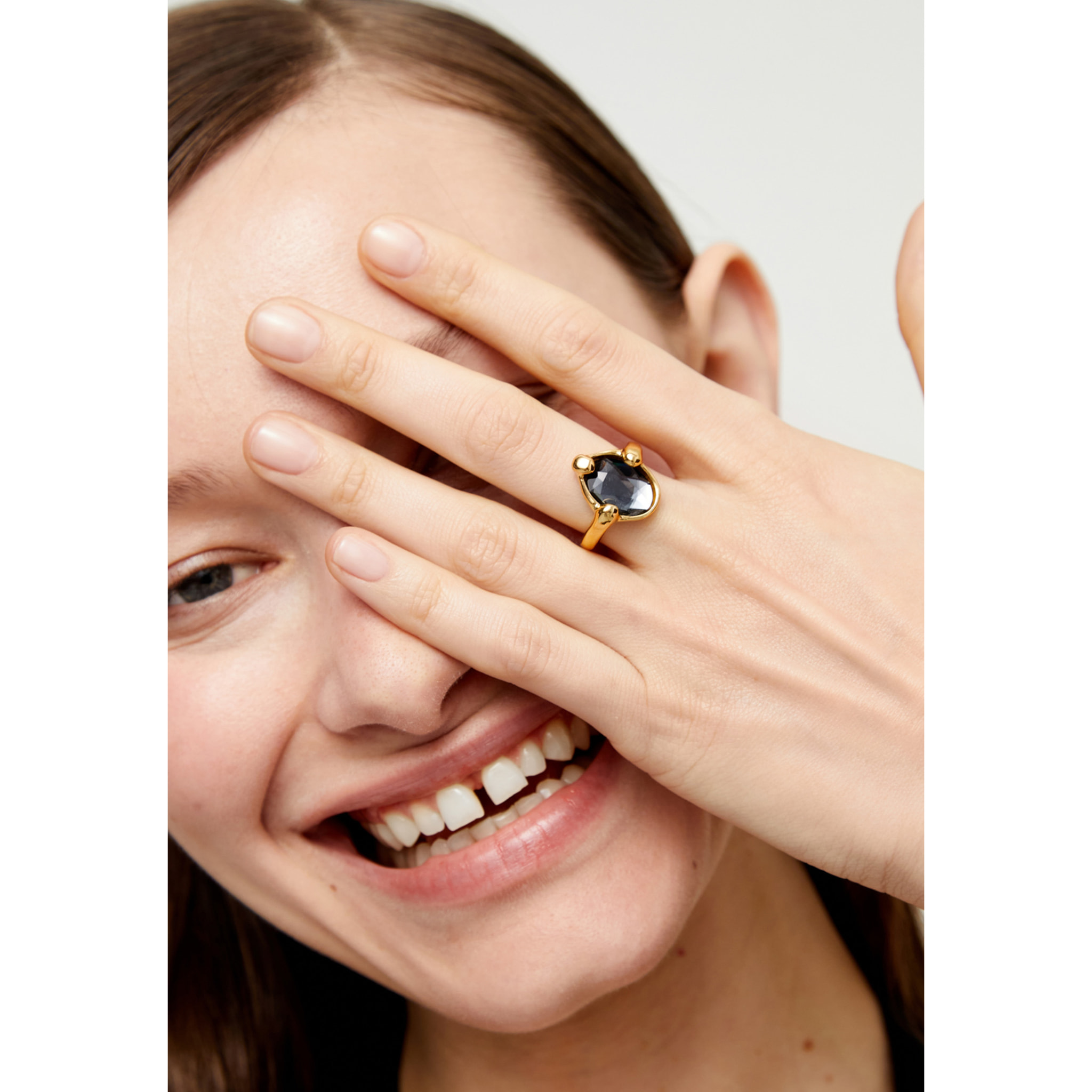 Anillo SER DESLUMBRANTE NEGRO 12