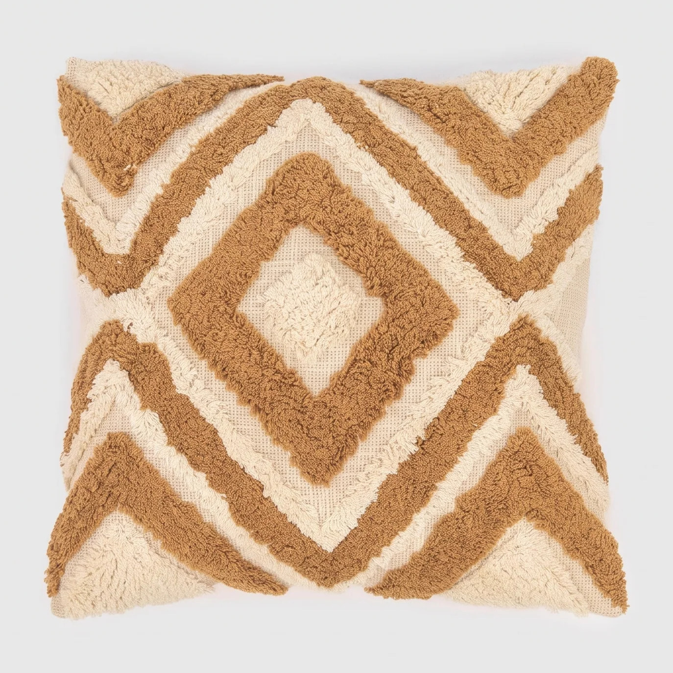 Cojín cuadrante algodón Basel 45x45 - funda + relleno