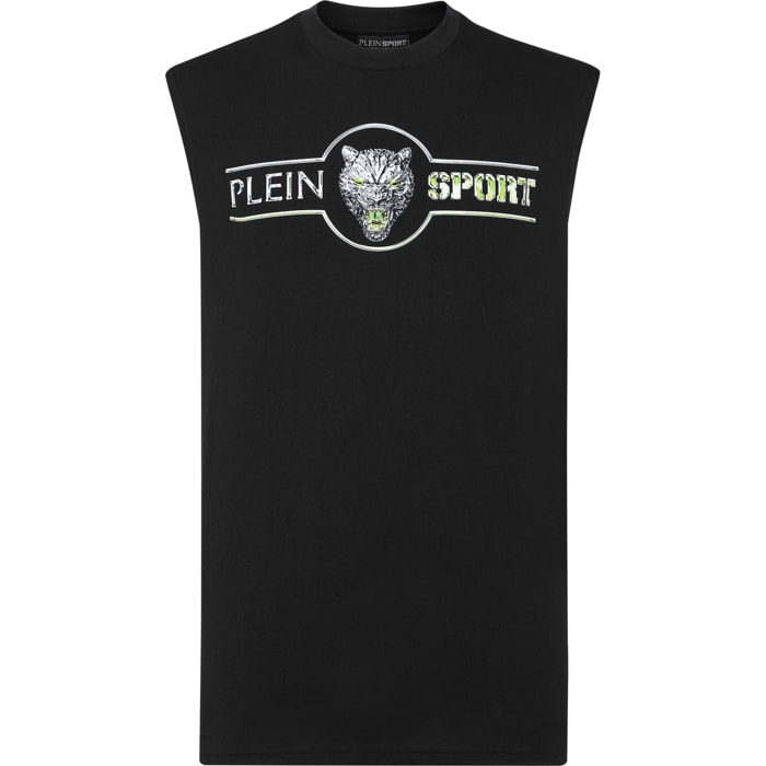 PLEIN SPORT T-Shirt Round Neck SCRATCH