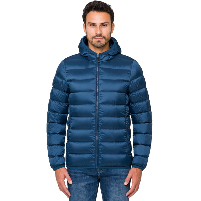 Piumino Hot Buttered Glacier 100% piuma d'oca Blu Chiaro