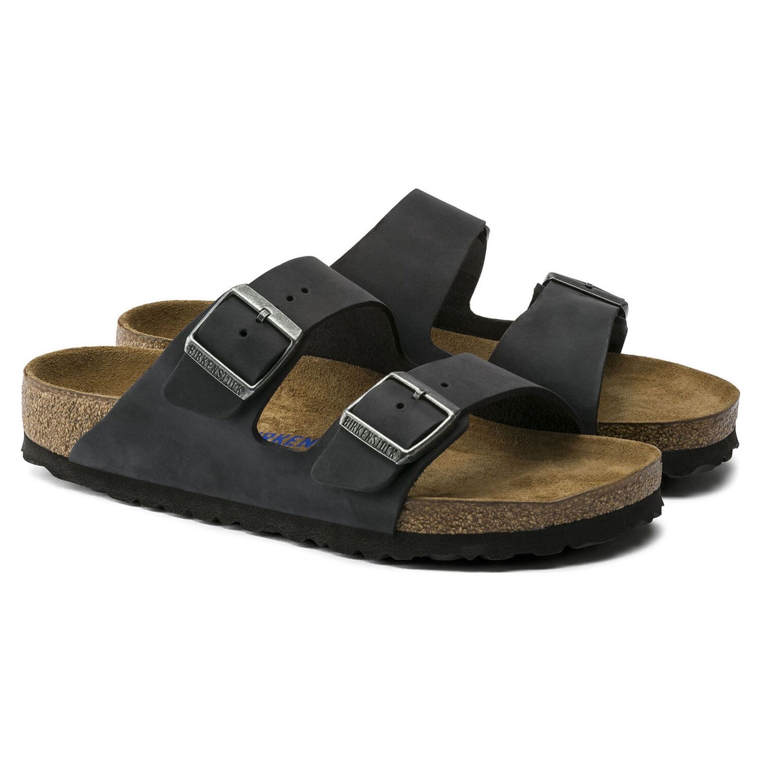 Sandali Birkenstock Arizona Soft Footbed Nero