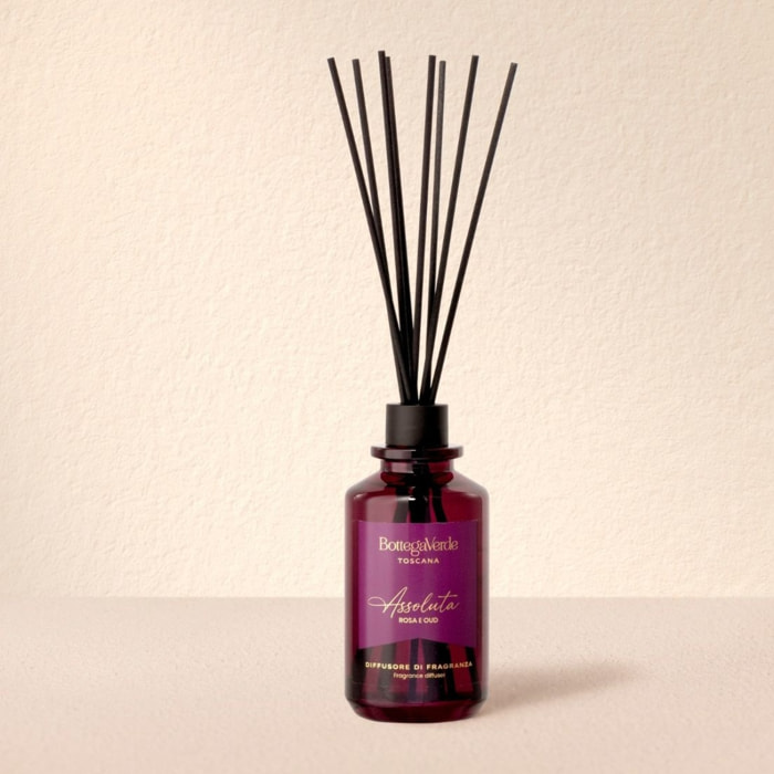 Assoluta - Rosa e Oud - Diffusore di fragranza