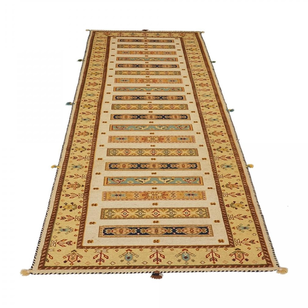 Authentique Tapis d'Orient fait main en laine LIFE