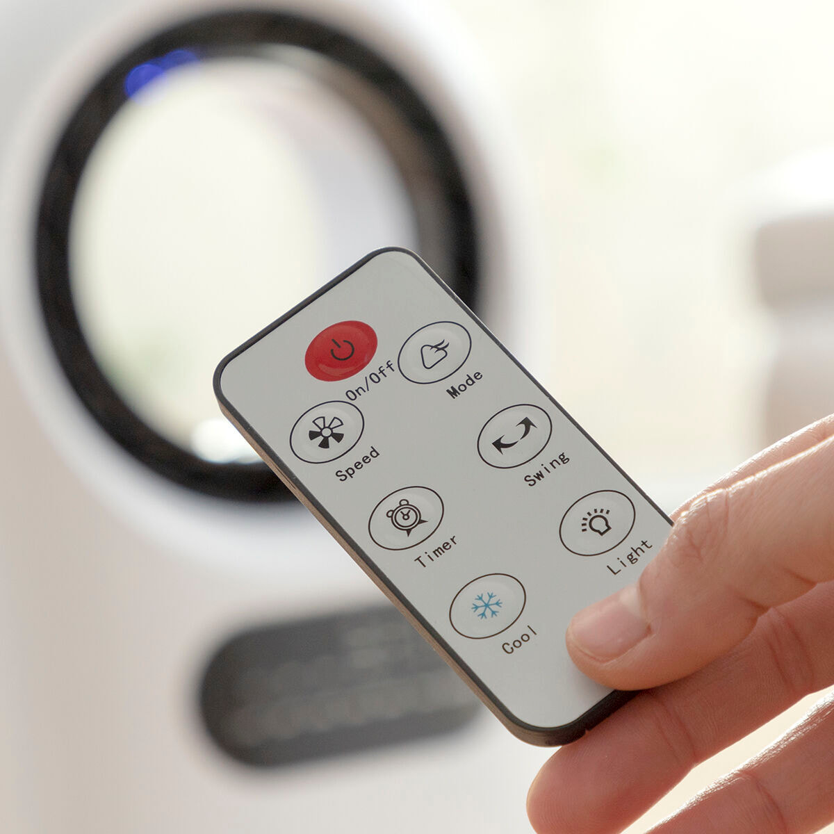 Condizionatore Evaporativo Ionizzatore senza Ventole con LED Evareer InnovaGoods