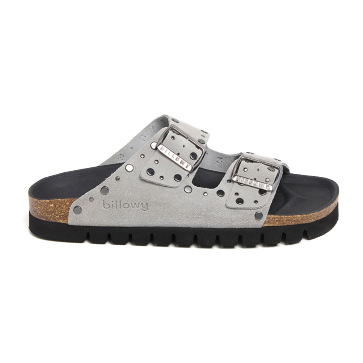 Sandalia Plataforma Gris Mujer BILLOWY GRIS