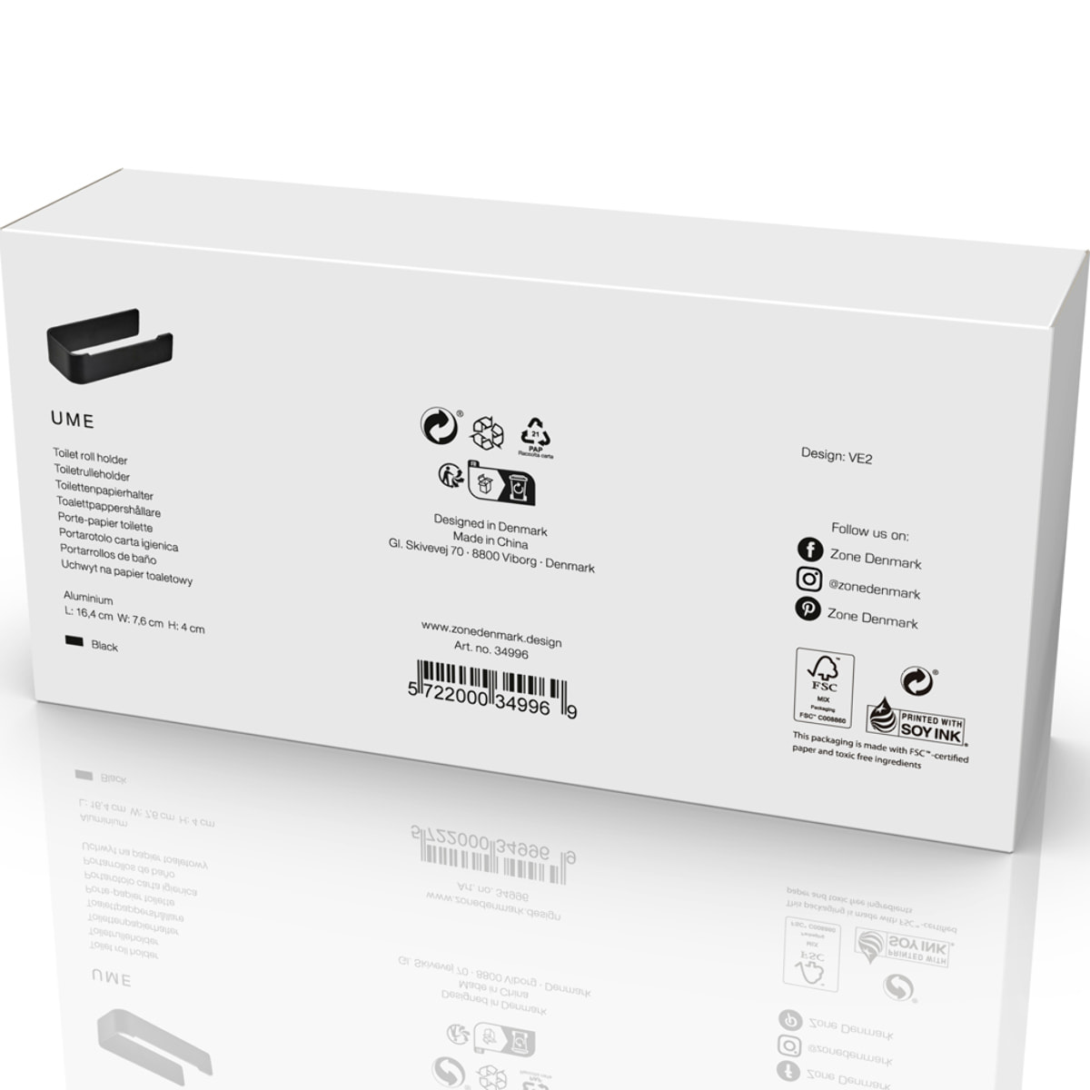 Porte-papier toilette Ume