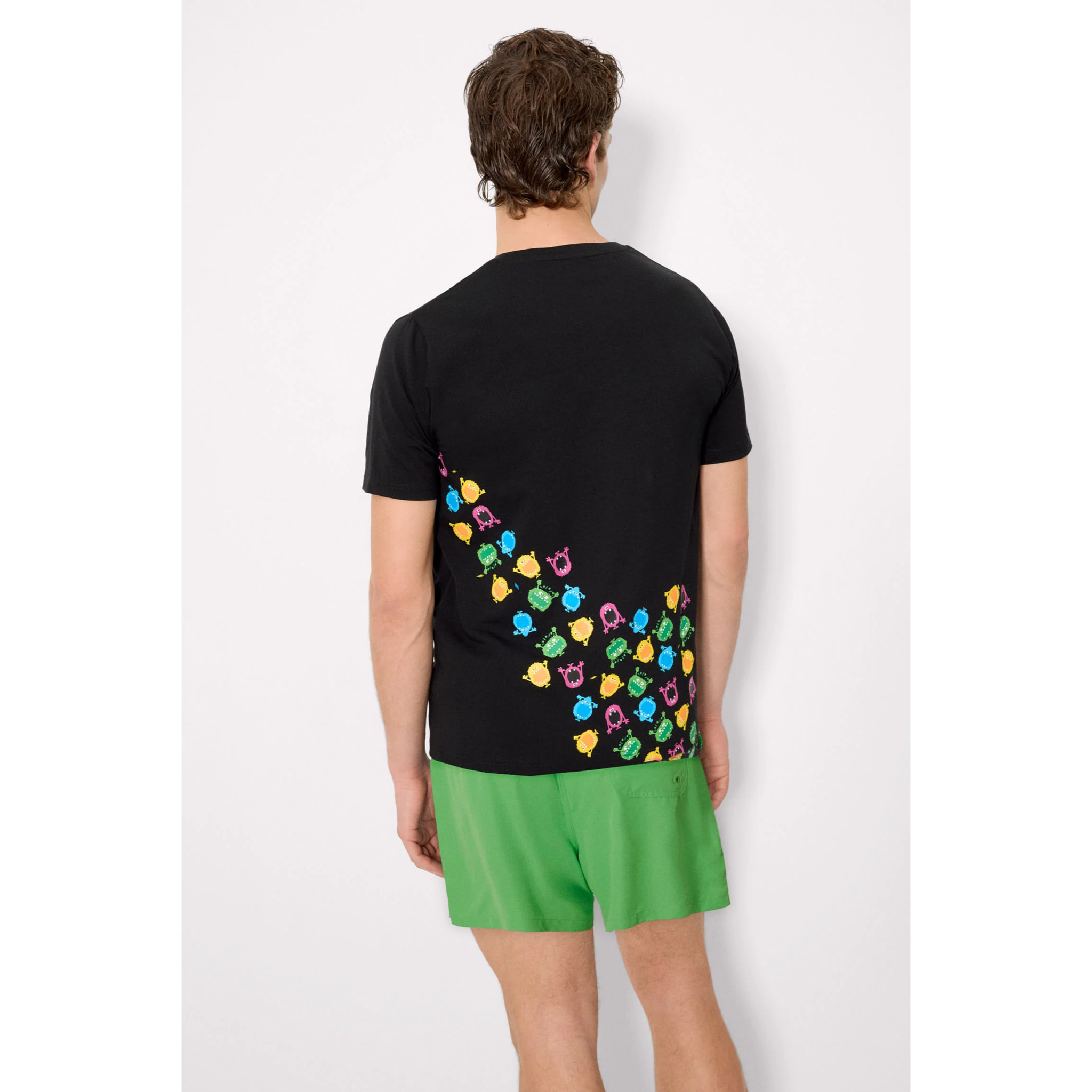 T-shirt a maniche corte Nero