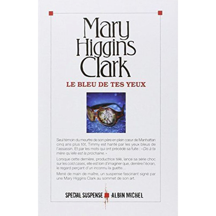 Higgins Clark, Mary | Le Bleu de tes yeux | Livre d'occasion