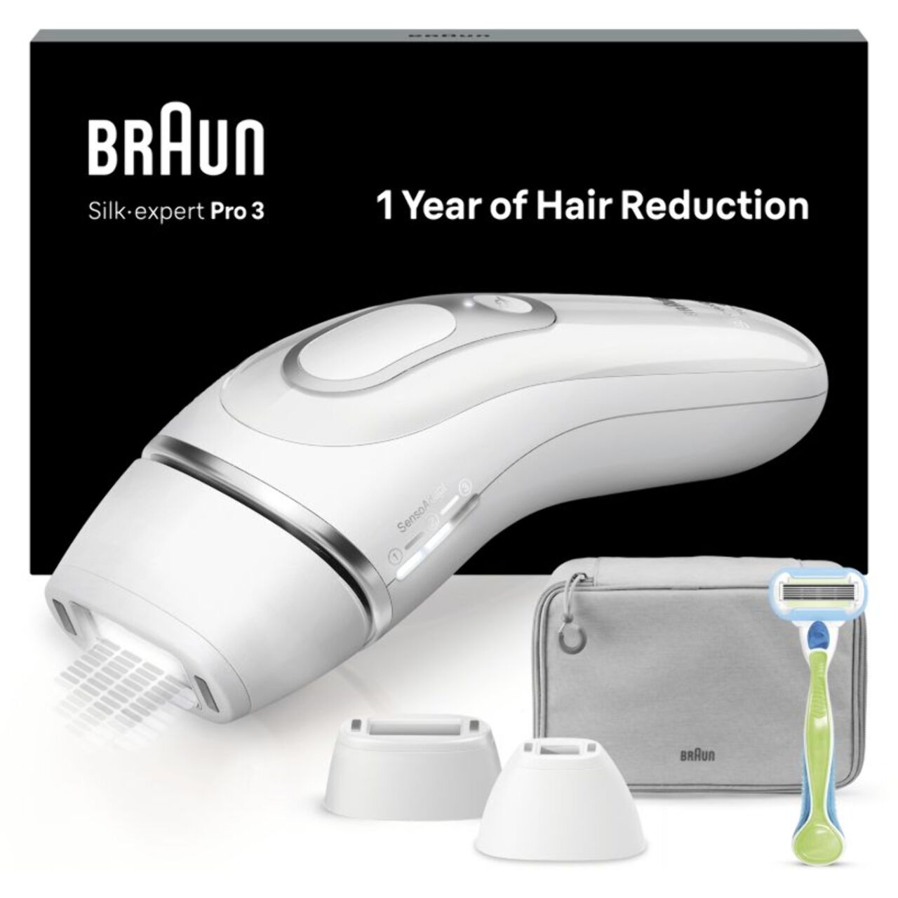 Epilateur lumière pulsée BRAUN IPL PL3122 Silk-expert pro 3