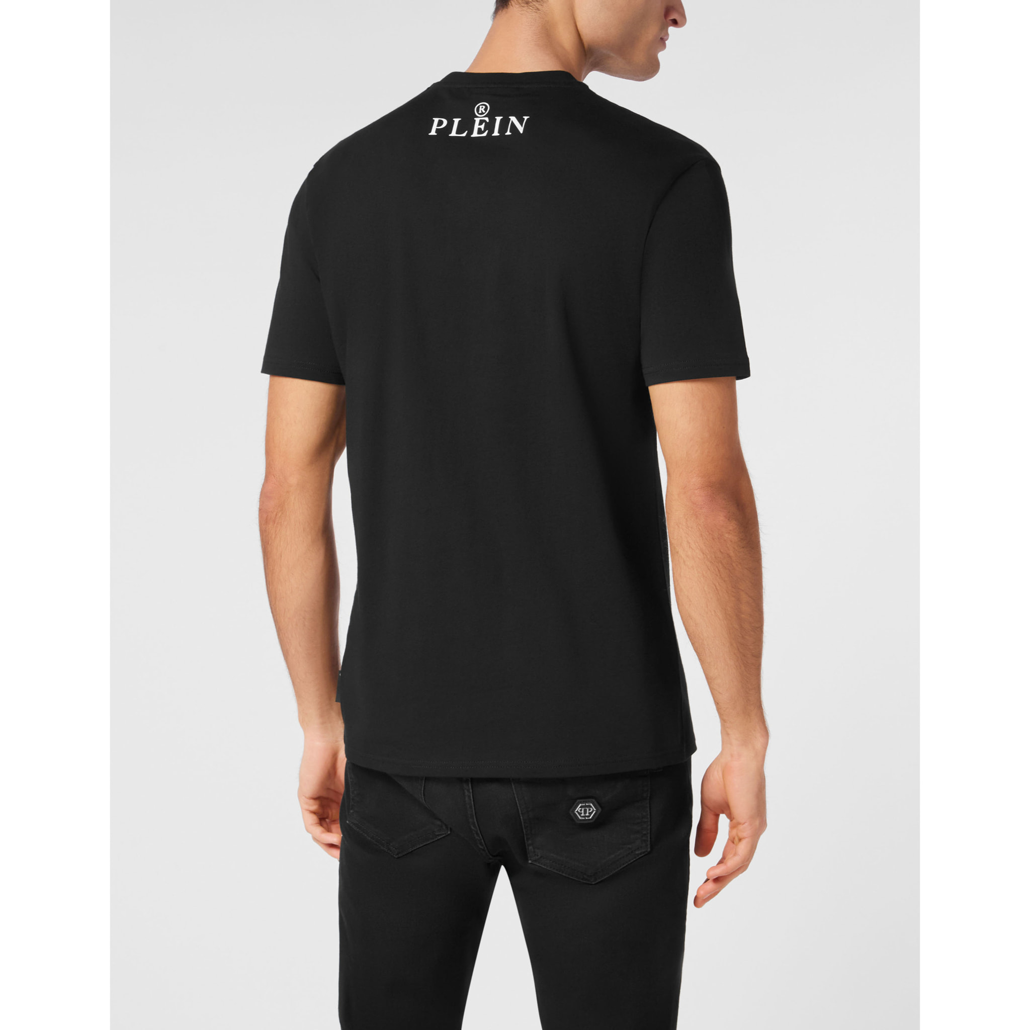 PHILIPP PLEIN T-Shirt V-Neck SKULL