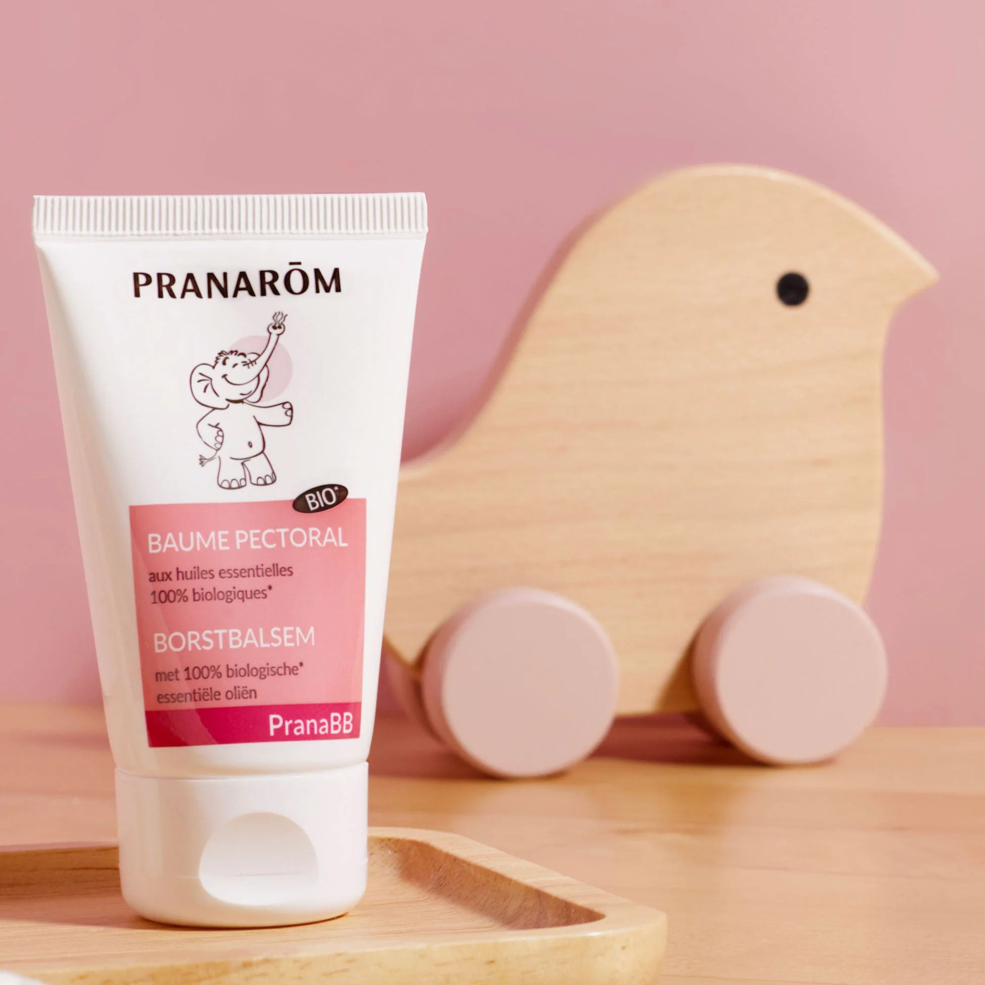 Pranarom - Baume pectoral bébé - Bio - 40 ml