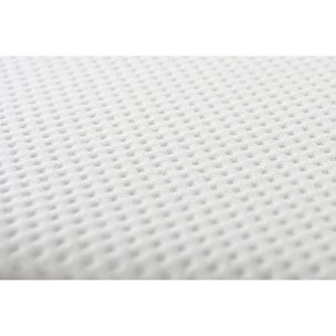 Matelas Mémoire de forme et micro ressorts ensachés - Confort équilibré et accueil moelleux - 26 d'épaisseur, 7 zones de confort - Soutien point par point - 2 places