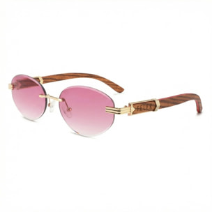 Gafas de Sol Feler 1820-5 Polarizadas de Madera Unisex 57 mm