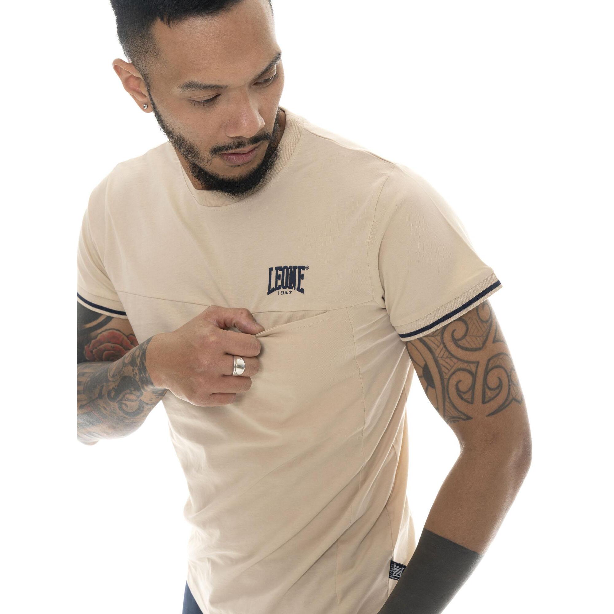 T-shirt da uomo a maniche corte Leone Easy