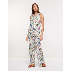 Pantalón Largo Blanco - Astros