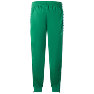 Kappa - Pantaloni Uomo Verde - 222 Banda Rastoria Slim