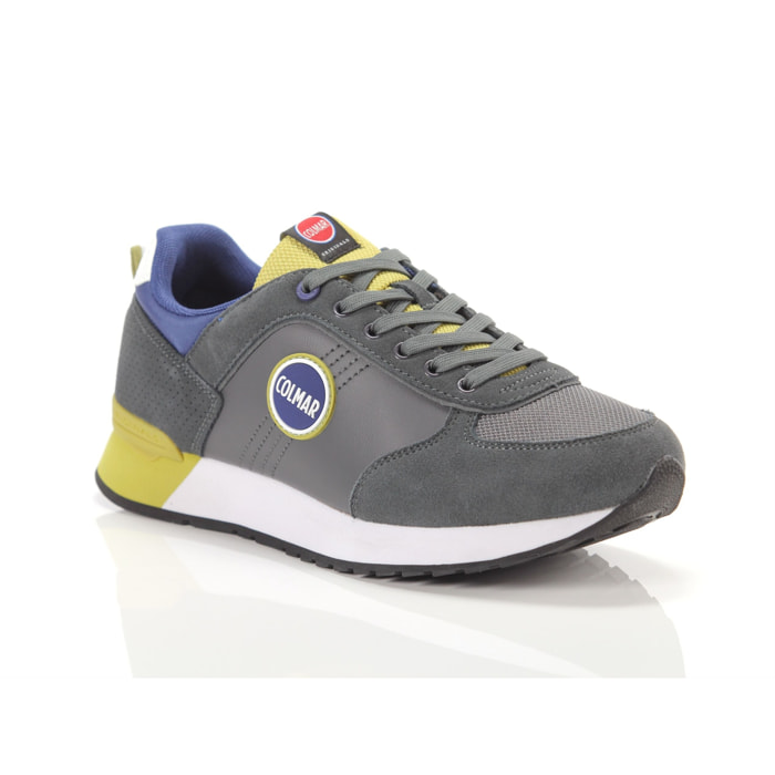 Sneakers Colmar Travis Colors Dk Gray Ochre Royal Blue Grigio