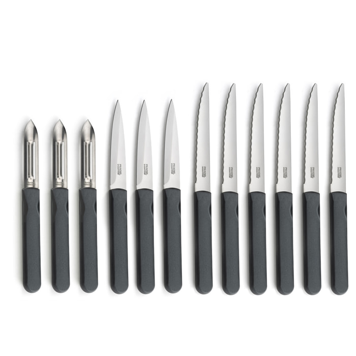 Energy Grigio - Set di 12 pezzi di piccola posateria
