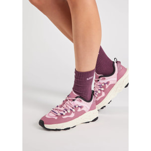 Zapatillas Deportivas Mujer Peak Beige Estilo Trail Peak Rosa