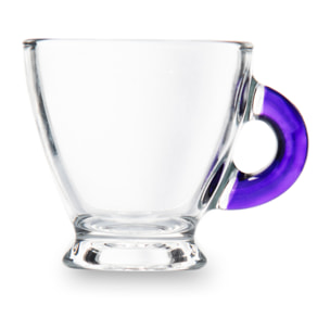 Set 6 Tazzine Caffè Excelsa – Limpido, Vetro Trasparente