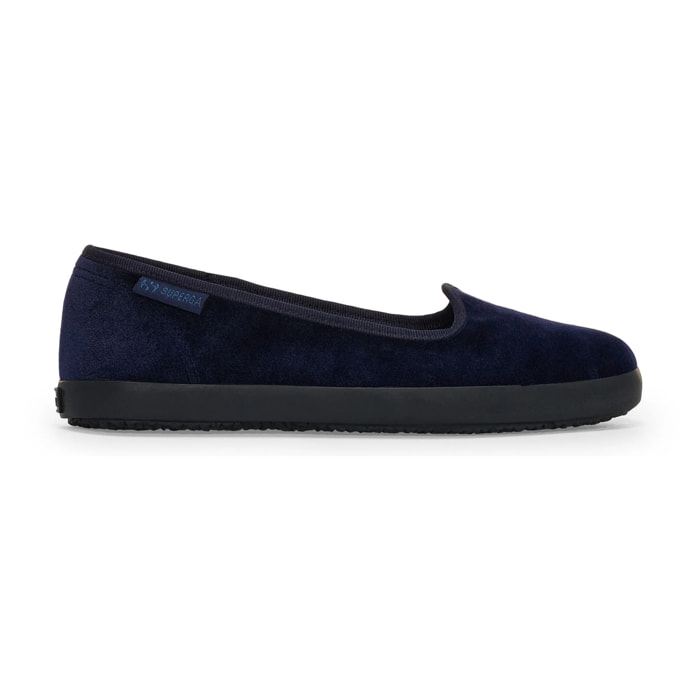 Superga - Ballerine Donna Nero - 2441 VELVET BALLERINA