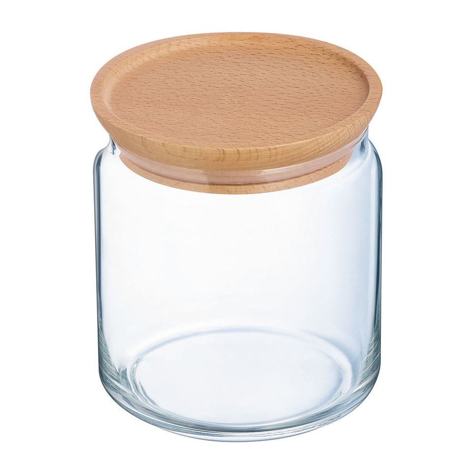 Tarro hermetico 75 cl Pure Jar Wood - Luminarc