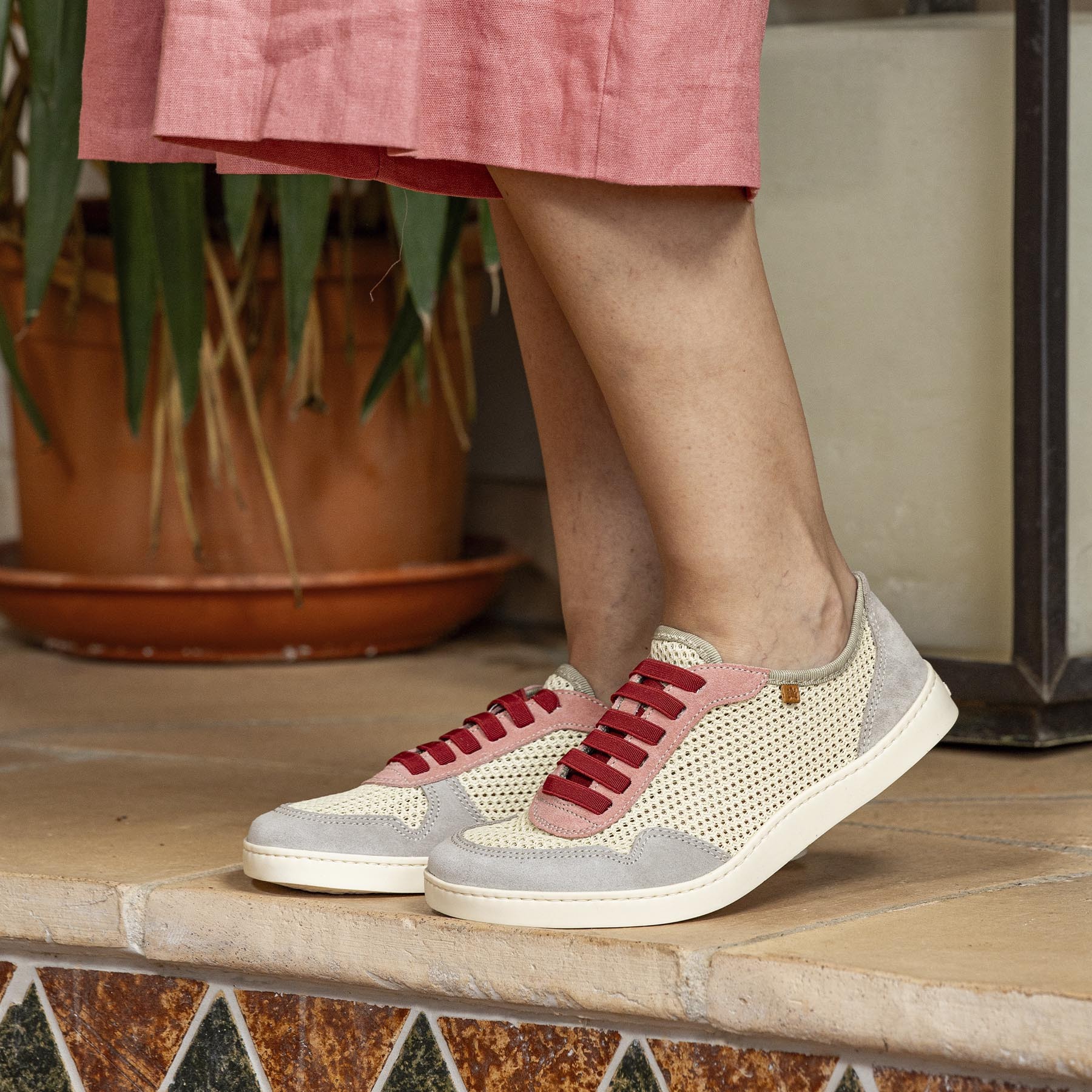 Zapatos N5914 MULTI MATERIAL BLACK/ ORIGEN color Black