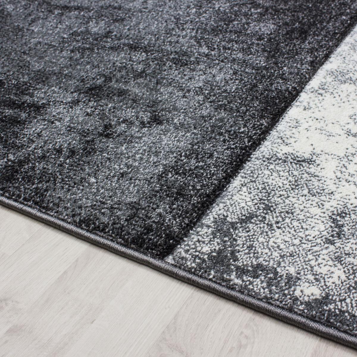 Tapis salon et chambre tissé motif géométrique DIJI
