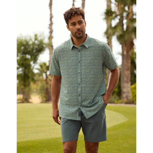 Camisa Manga Corta Kaki - Palmcoast