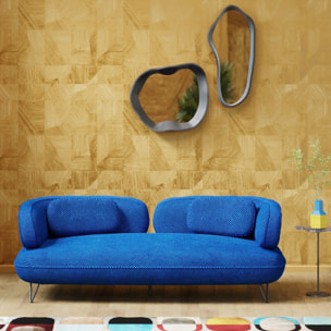 Miroir Dynamic noir Kare Design