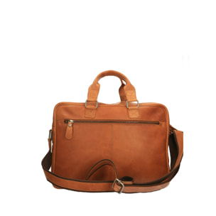 Borsa a mano  da uomo In Vera pelle Made in Italy 40x30x10 cm