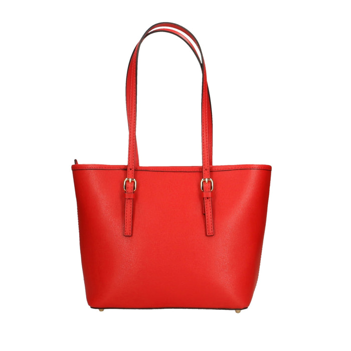 Borsa a spalla da donna - Modello Chantal - Vera pelle - 26.0 x 23.0 x 12.0 cm