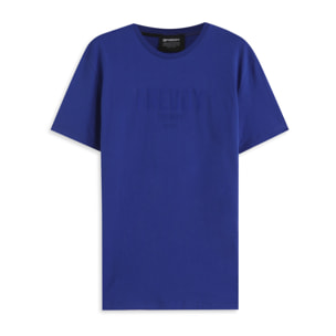 T-shirt in Cotone con Stampa frontale in tono colore