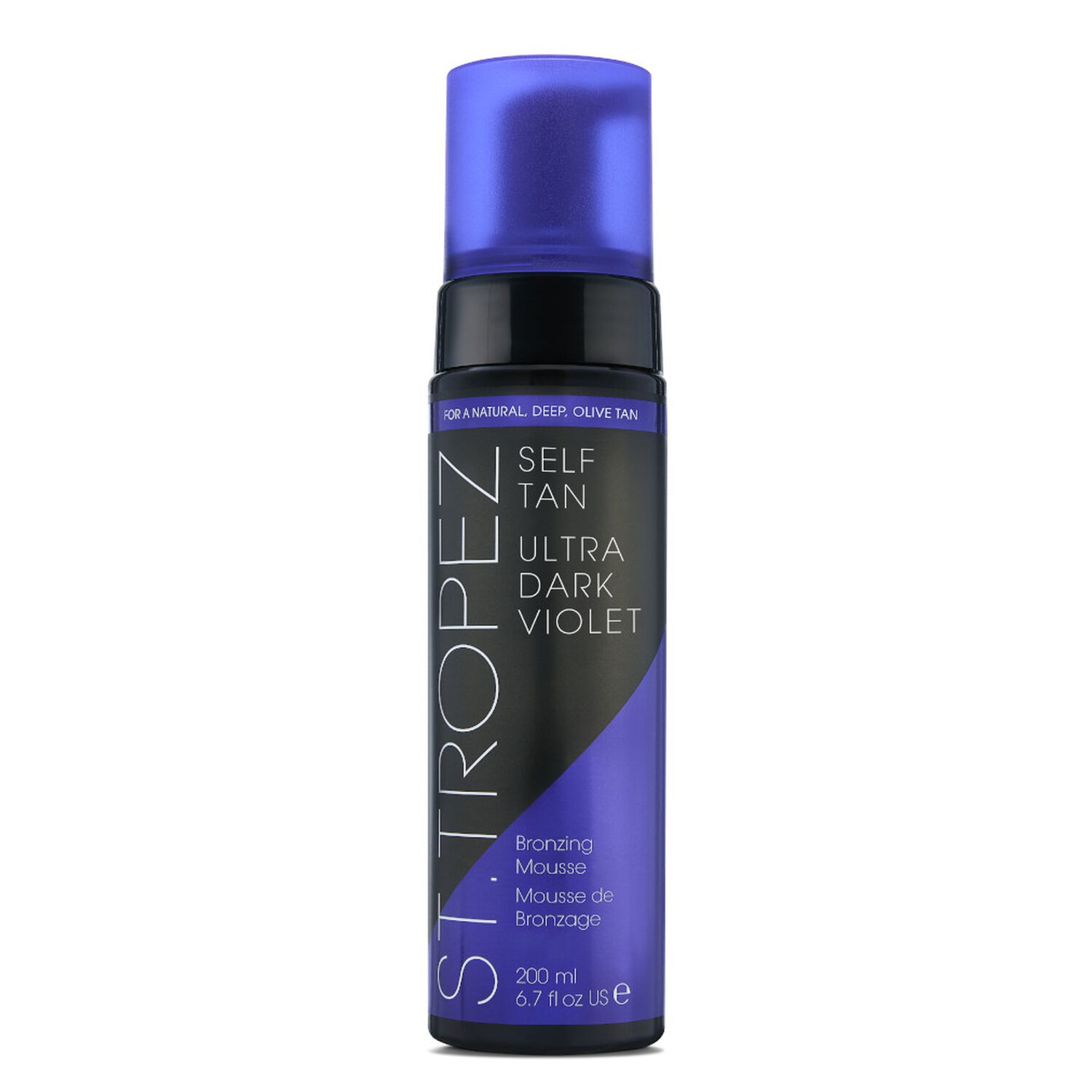 Self Tan Ultra Dark Violet  - Mousse Auto-Bronzante pour peaux foncées 200 ml