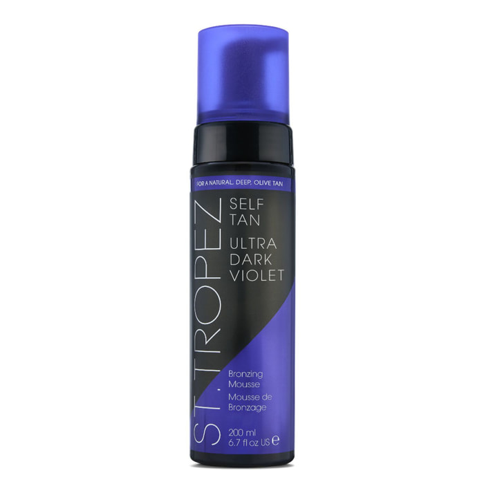 Self Tan Ultra Dark Violet  - Mousse Auto-Bronzante pour peaux foncées 200 ml