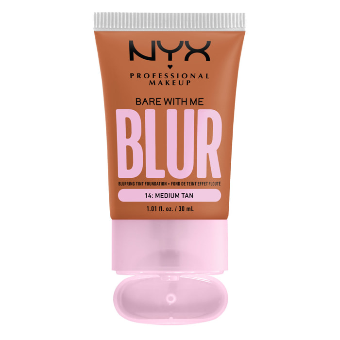 NYX Professional Makeup Fond de teint effet flouté Bare With Me Blur Medium Tan