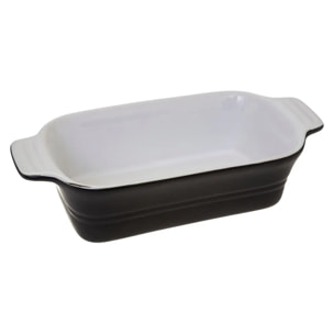 Plat oval rectangulaire  22x11.5x5cm faïence