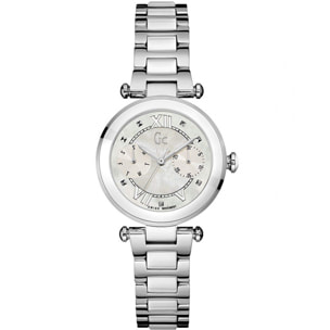 Reloj Gc Y06003L1 Mujer Analogico Cuarzo con Correa de Acero