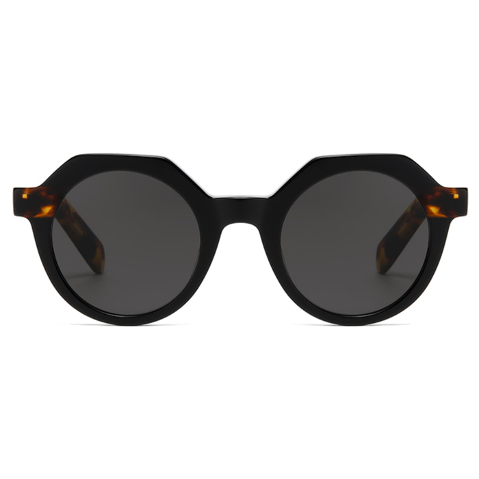 Occhiali da sole OCEAN NEW ERA 2 - montatura nera con lenti polarizzate fumé