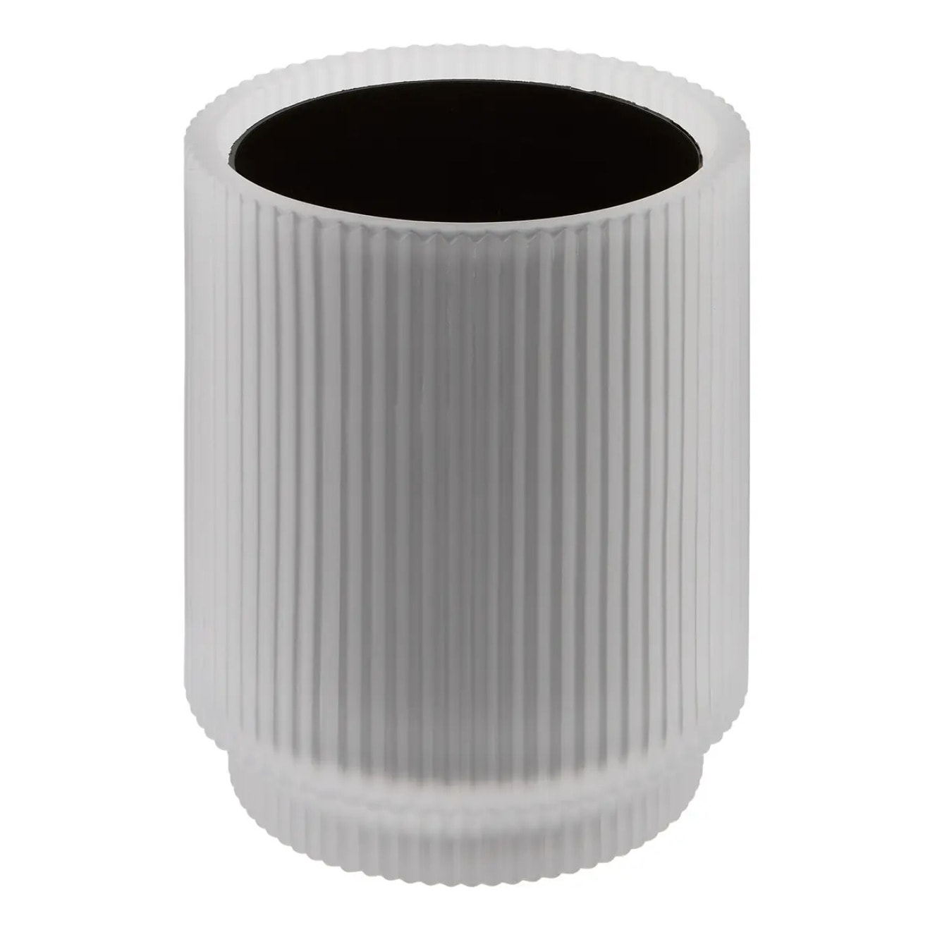 Brosse WC Solis ronde blanc