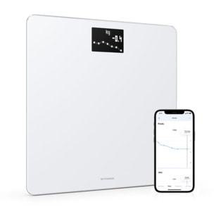 Pèse personne connecté WITHINGS Body Blanc