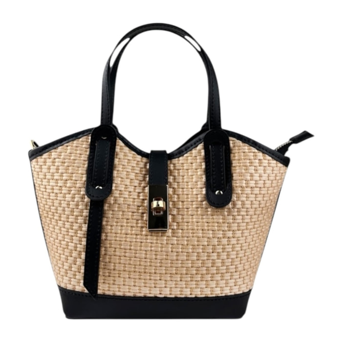 Bolso de Mano Cheval Firenze Gallipoli Mini Negro