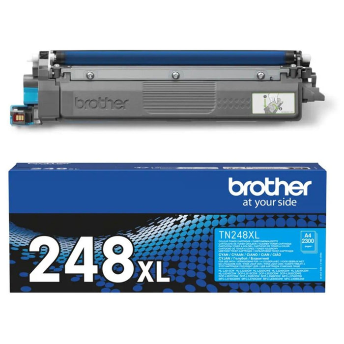 Toner BROTHER TN248XLC Cyan